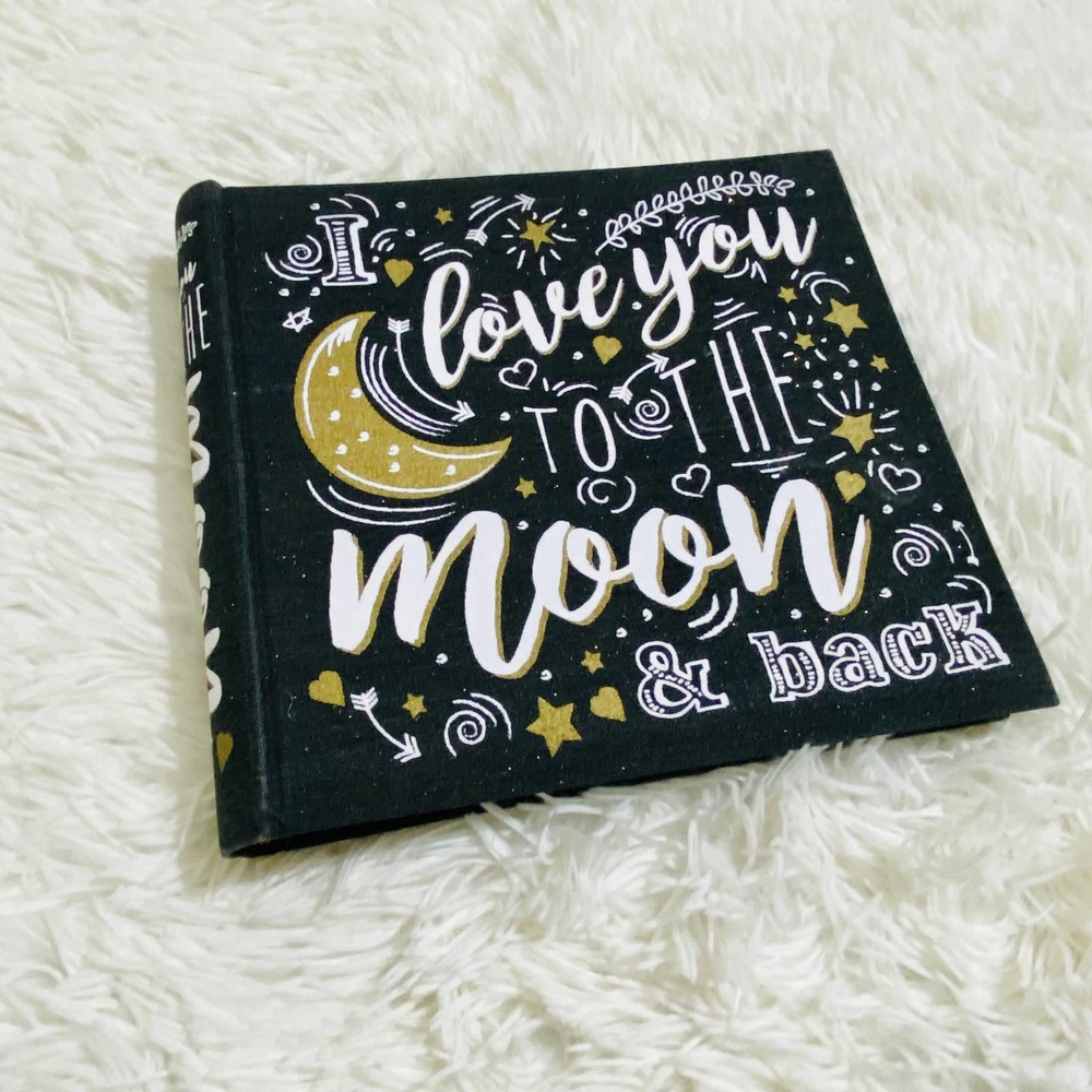 Cynthia Rowley moon photo album for 200 - 4x6 photos memories